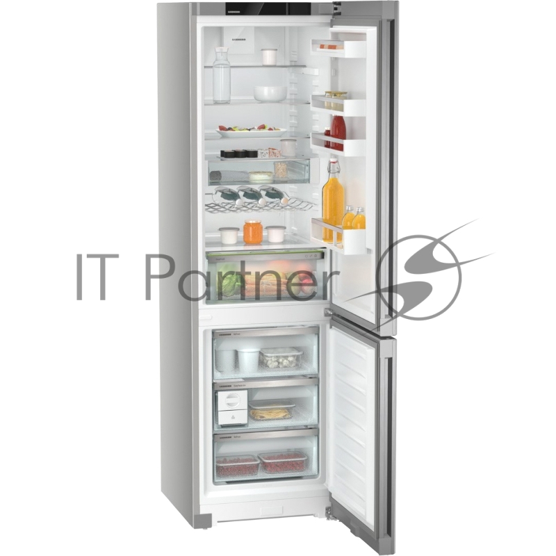 Холодильники LIEBHERR/ Plus, EasyFresh, МК NoFrost, 3 контейнера МК, в. 201,5 см, ш. 60 см, класс ЭЭ A++, внутренние ручки, покрытие SteelFinish,сенсорный дисплей на двери