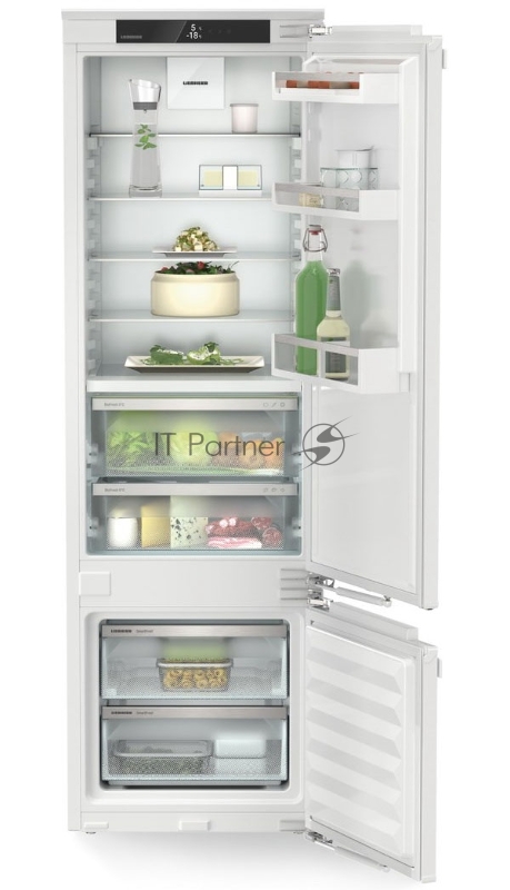 Встраиваемые холодильники Liebherr/ EIGER, ниша 178, Plus, BioFresh, МК SmartFrost, 2 контейнера, door-on-door