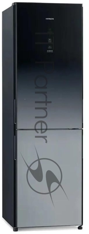 Холодильник Hitachi R-BG410PUC6X XGR 2-хкамерн. серый инвертер