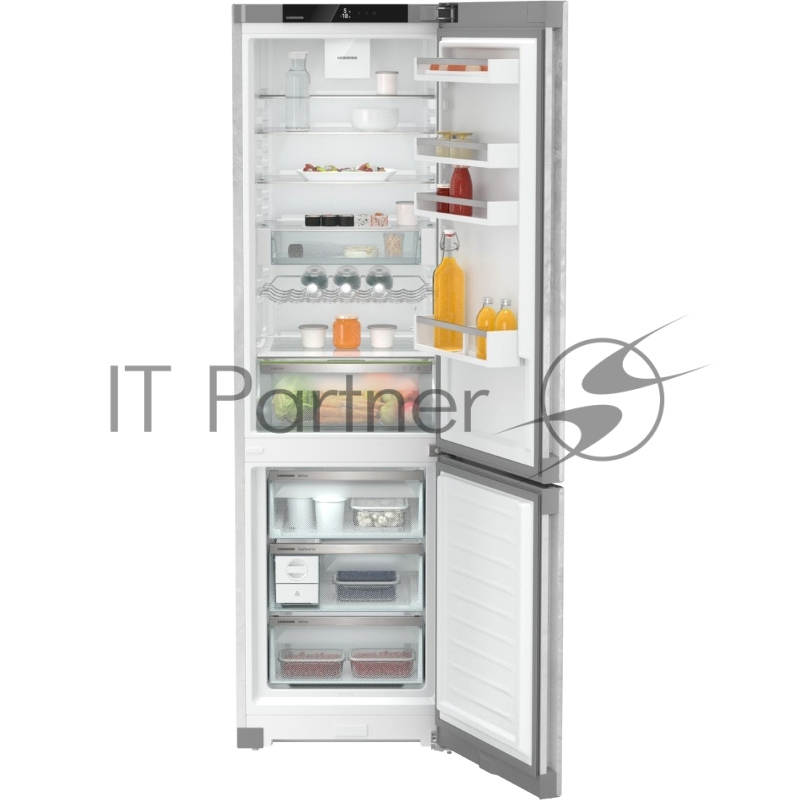 Холодильники LIEBHERR/ Plus, EasyFresh 1 контейнер, МК NoFrost.., 3 контейнера МК, в. 201,5 см, ш. 60 см, класс ЭЭ A++, внутренние ручки, цвет Portland Concrete (цемент)