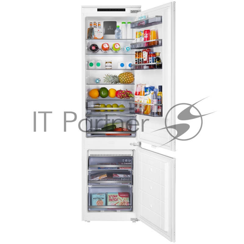 Холодильник-морозильник встраиваемый MAUNFELD MBF193NFFWGR