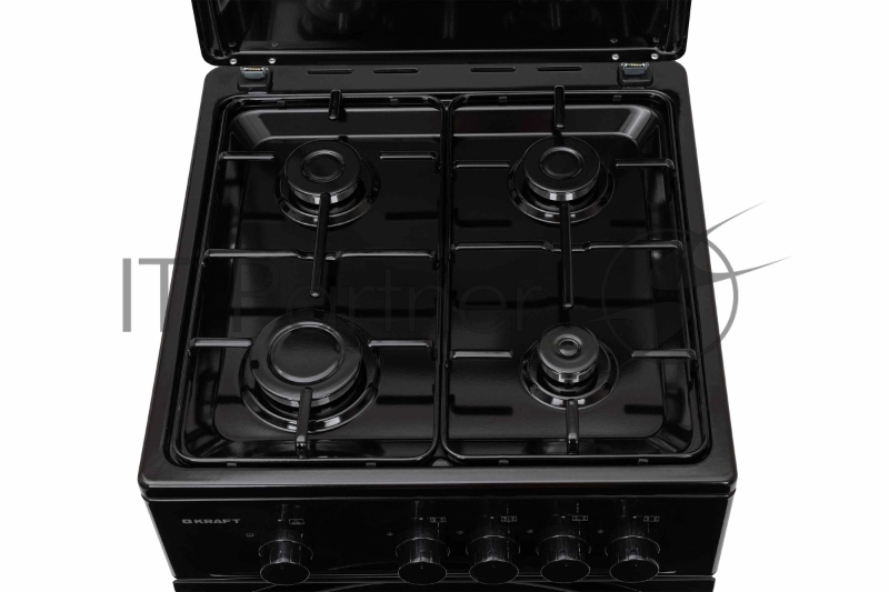 KRAFT KF-FSK5301GBL Газовая плита черный