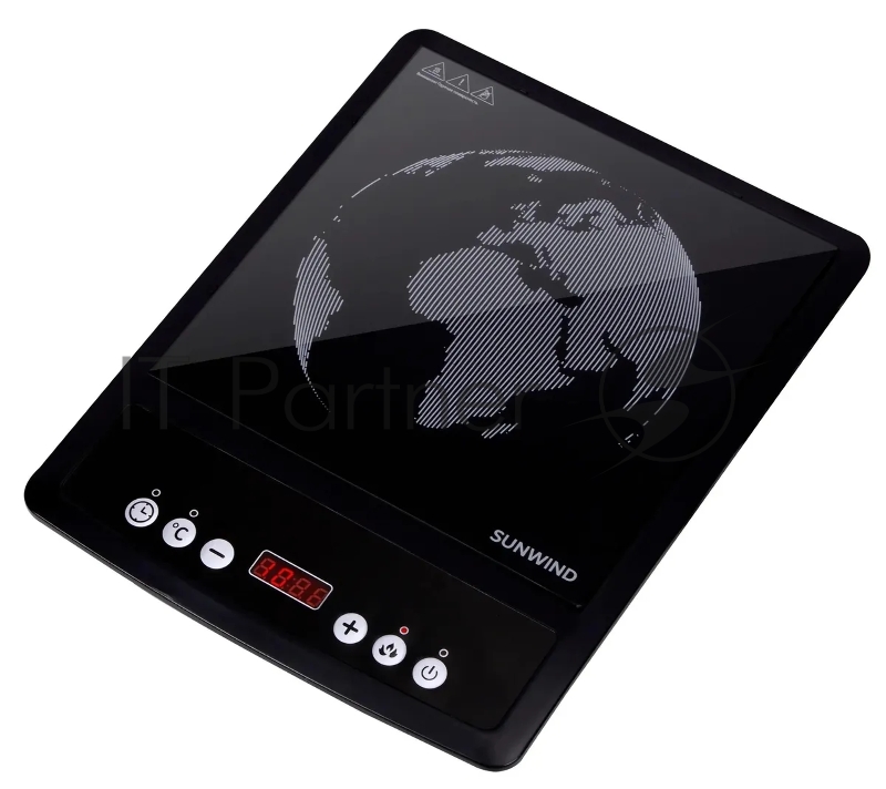 Плита Индукционная SunWind SCI-0501 черный стеклокерамика (настольная)
