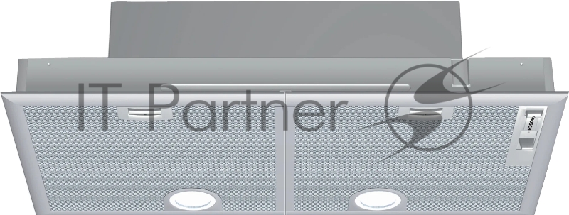 Встраивамая вытяжка,ширина 75см,производительность до 639 м3/ч., 2 мотора, 3 ступени + интенсивный режим, LED-освещение (2 х 2,15 Вт), ползунковый переключатель