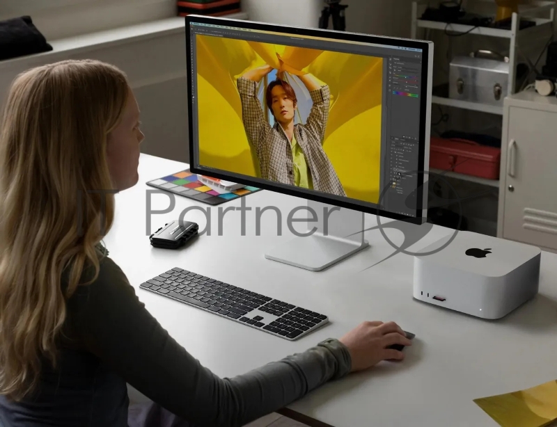 ПК Apple Mac studio A2901 M2 Max 12 core (3.5) 32Gb SSD512Gb 30 core GPU CR macOS 10GbEth WiFi BT серебристый (MQH73CH/A)