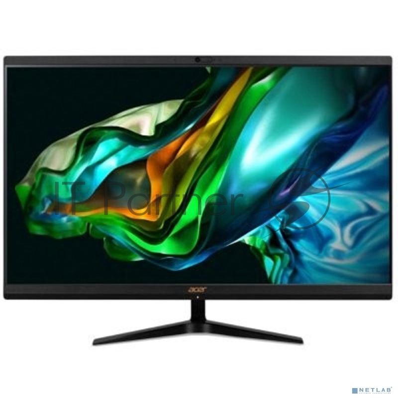 Моноблок Acer Aspire C27-1800 27 Full HD i3 1315U (1.2) 16Gb SSD512Gb UHDG CR Eshell GbitEth WiFi BT 65W клавиатура мышь Cam черный 1920x1080