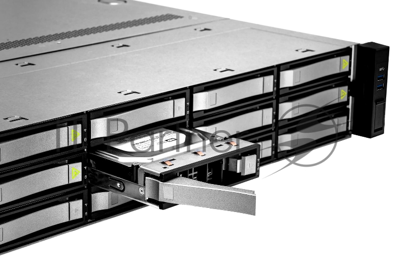 Компьютерный корпус In-Win IW-RS212-07 OCULINK BP 800W*2/PDB/FAN 8038mm*4/OCUlink*4 BP/rear 2.5 HDD module(12G)/28RAIL/power cord*2