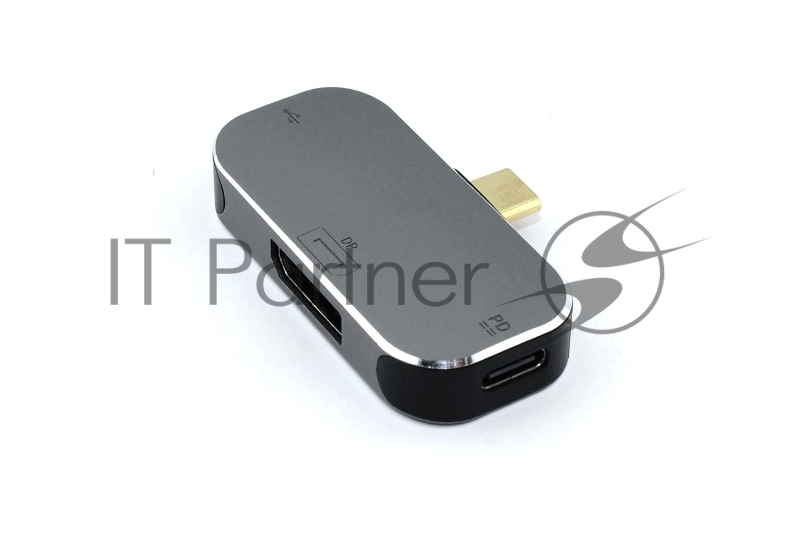 Адаптер Type C на Display Port + Type C + PD