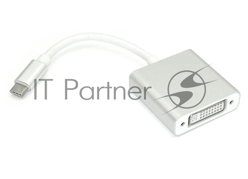 Адаптер Type-C на DV,I серебро