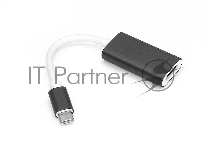 Адаптер Type-C на HDMI 4K, серый