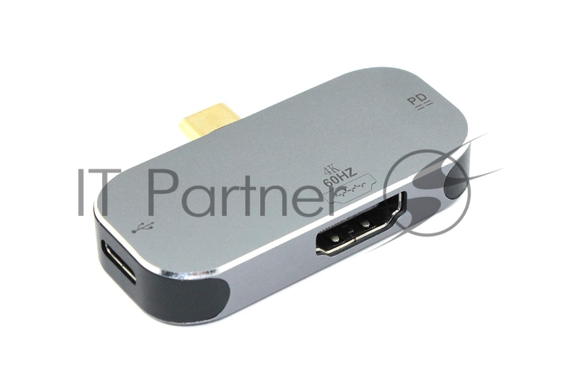 Адаптер Type C на HDMI + Type C + PD