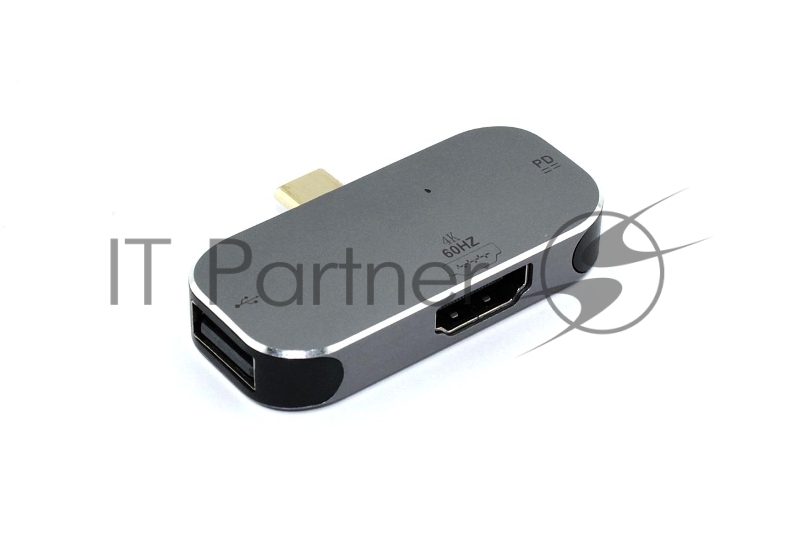 Адаптер Type C на HDMI + USB + PD