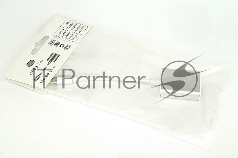 Адаптер Multiport Type-C на VGA для MacBook, серебристый