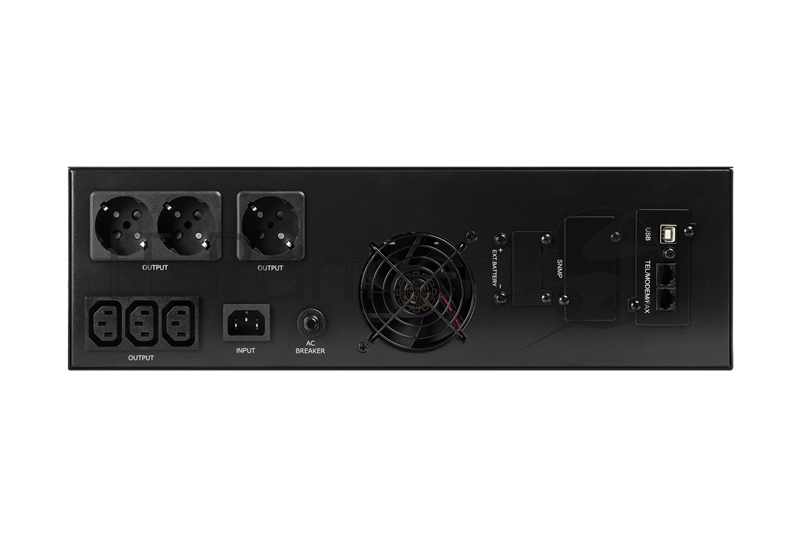 ИБП SMARTWATT UPS DATA 1.5kVA Line-interactive SIN 1500VA/1200W (Euro x3, IEC C13 x3, USB, RJ11/RJ45 protection, SNMP, L