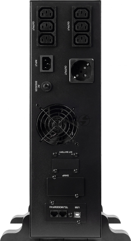 ИБП SMARTWATT UPS DATA 3kVA Line-interactive SIN 3000VA/2400W (Euro x1, IEC C13 x6, USB, RJ11/RJ45 protection, SNMP, LCD