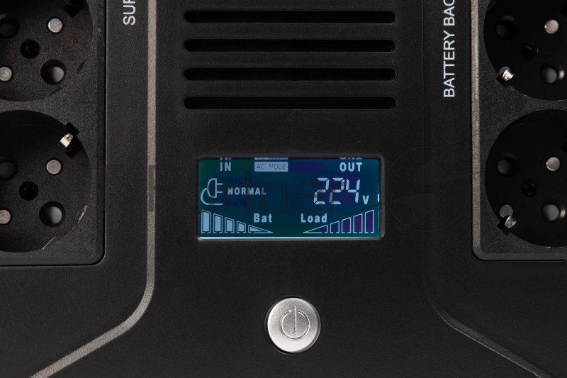 ИБП SMARTWATT UPS SAFE PRO LCD 600 Line-interactive 600VA/360W Brick (Euro x8, USB, RJ11/RJ45 protection, LCD, 275x210x9