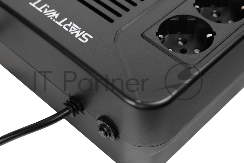 ИБП SMARTWATT UPS SAFE PRO LCD 600 Line-interactive 600VA/360W Brick (Euro x8, USB, RJ11/RJ45 protection, LCD, 275x210x9