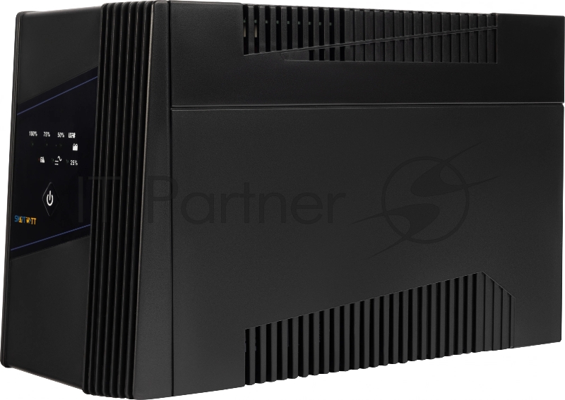 ИБП SMARTWATT UPS UNI 1000 Line-interactive 1000VA/600W Tower (Euro x2, IEC C13 x3, LED, 315x148x198(мм), 9 кг, гарантия