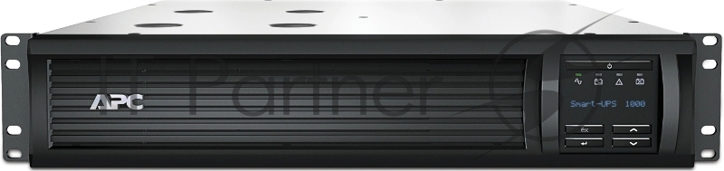 Источник бесперебойного питания APC Smart-UPS SMT1000RMI2UC 700Вт 1000ВА черный