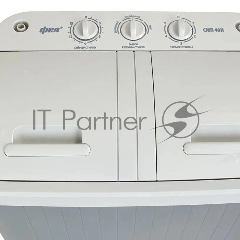 Стиральная машина Фея СМП 40 Н светло серый-серый, полуавтомат