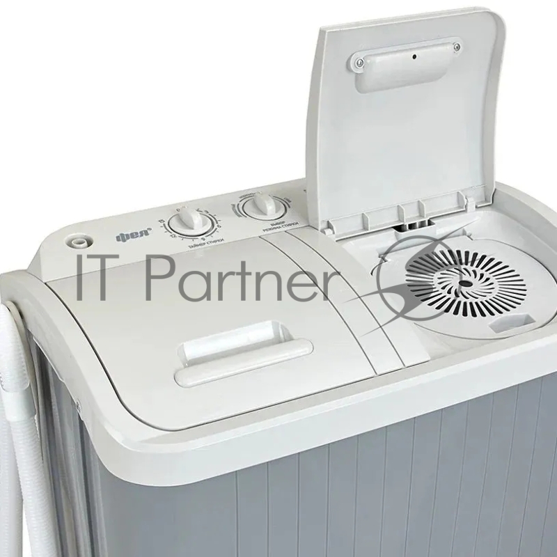 Стиральная машина Фея СМП 40 Н светло серый-серый, полуавтомат