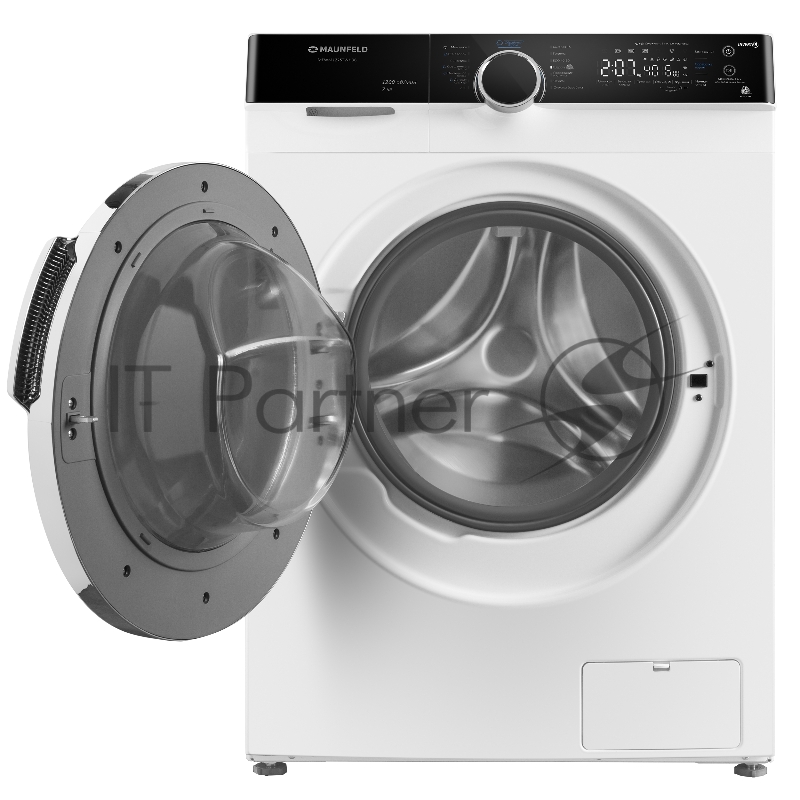 Стиральная машина с инвертором и паром MAUNFELD MFWM127STWH06