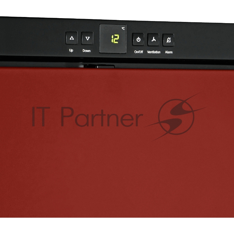 Винный шкаф LIEBHERR/ Климатический винный шкаф Vinothek , 60x61.3x89 см, 66 бутылок, корпус черный с дверью красного цвета