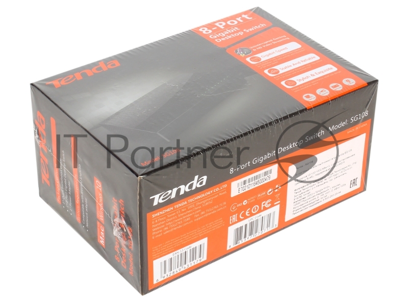 Коммутатор Tenda SG108 8-портовый коммутатор Gigabit Ethernet