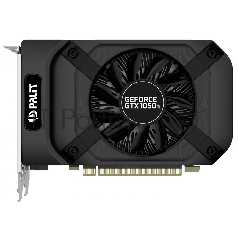 Видеокарта Palit GeForce GTX 1050 Ti StormX 4ГБ (GeForce GTX 1050 Ti, DDR5, DVI, HDMI, DP) (PCI-E)