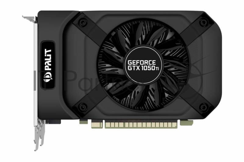 Видеокарта Palit GeForce GTX 1050 Ti StormX 4ГБ (GeForce GTX 1050 Ti, DDR5, DVI, HDMI, DP) (PCI-E)