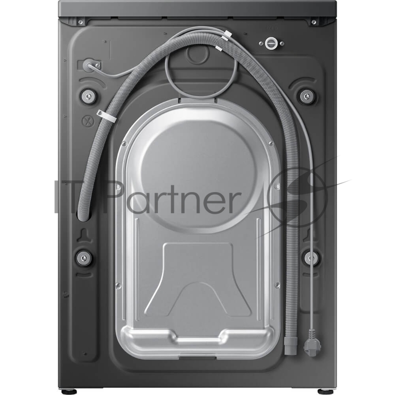 Стиральная машина Samsung/ Узкая стиральная машина c технологиями Eco Bubble™ и AI Control, WW6100A, Инокс, 8 кг