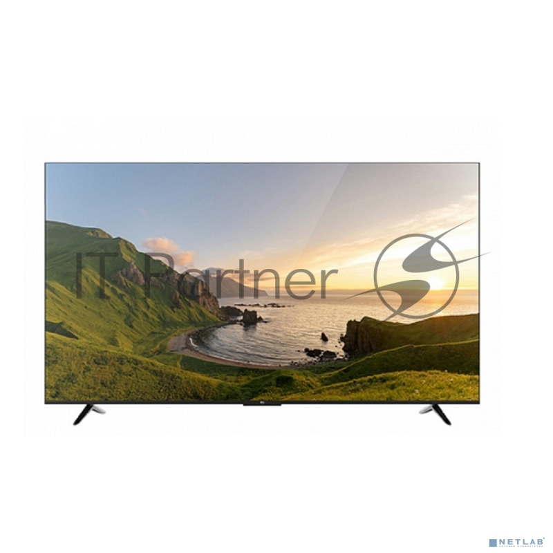 Телевизор BQ 70FSU01B Black. 70, 177,8 см, UHD(3840*2160), 270 cd/m2 ±10%, 4000:1, DVB-C/T/T2, 3 HDMI, 2 USB, звук 20 Вт, Smart TV, ОС Android 11 + BQ launcher, магазин приложений, стриминговые сервисы, тонкие рамки