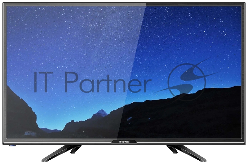 Телевизор Blackton Bt 32S01B Black (РФ). 32, 81,5 см, 1366х768, 200 cd/m2 ±10%, 3500:1, DVB-C/T/T2, 3 HDMI, 2 USB, Wi-Fi, звук 14 Вт, Smart TV, ОС Android 11 + Bt Launcher, магазин приложений, стриминговые сервисы