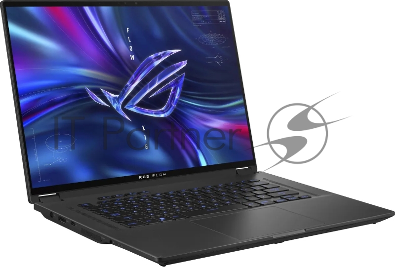 Ноутбук Asus ROG Flow GV601VI-NL062W Core i9 13900H 32Gb SSD1Tb NVIDIA GeForce RTX4070 8Gb 16 IPS Touch WQXGA (2560x1600) Windows 11 Home black WiFi BT Cam (90NR0G01-M00390)
