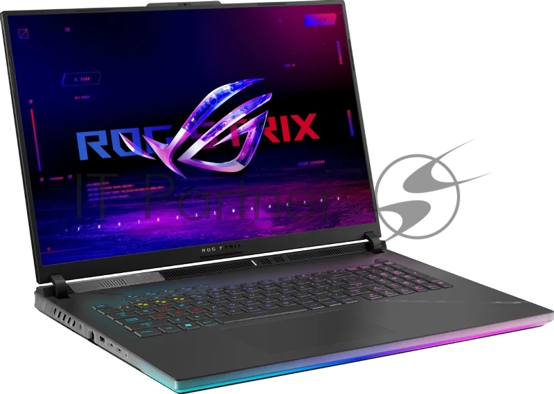 Ноутбук Asus ROG Strix Scar 18 G834JYR-R6153W Core i9 14900HX 64Gb SSD2Tb NVIDIA GeForce RTX4090 16Gb 18 IPS WQXGA (2560x1600) Windows 11 Home black WiFi BT Cam (90NR0IP2-M00780)