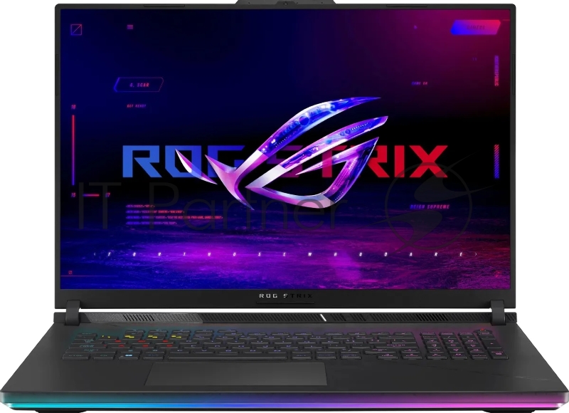 Ноутбук Asus ROG Strix Scar 18 G834JYR-R6153W Core i9 14900HX 64Gb SSD2Tb NVIDIA GeForce RTX4090 16Gb 18 IPS WQXGA (2560x1600) Windows 11 Home black WiFi BT Cam (90NR0IP2-M00780)