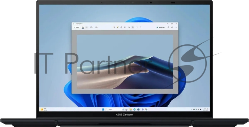 Ноутбук Asus ZenBook Duo UX8406MA-QL344X Core Ultra 9 185H 32Gb SSD1Tb Intel Arc 14 OLED Touch FHD+ (1920x1200) Windows 11 Professional grey WiFi BT Cam Bag (90NB12U1-M00JE0)