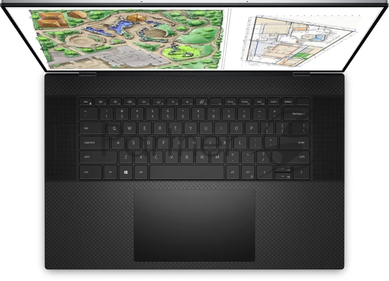 Ноутбук Dell Precision 5770 Core i7 12700H 16Gb SSD512Gb NVIDIA GeForce RTX A2000 8Gb 17 WVA Touch UHD+ (3840x2400) Windows 11 Professional silver WiFi BT Cam (5770-7652)