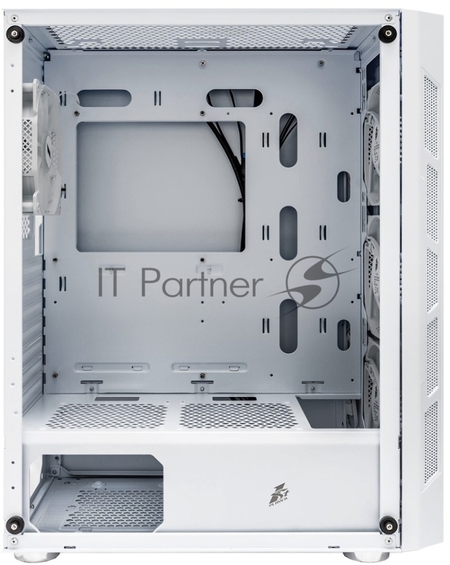 Клопус 1STPLAYER FIREBASE XP White / ATX / 4x120mm LED fans / XP-WH-4F1-W