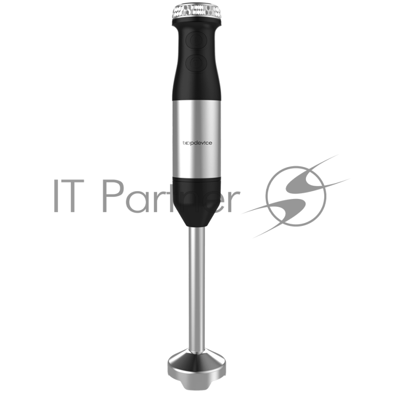 Topdevice Ручной блендер HB3 /3 в 1/1200 Вт/Турборежим/500 мл/1.2 м/черно-серебристый