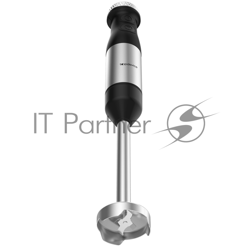 Topdevice Ручной блендер HB3 /3 в 1/1200 Вт/Турборежим/500 мл/1.2 м/черно-серебристый