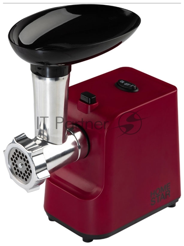 Мясорубка HOMESTAR HS-2033, красная