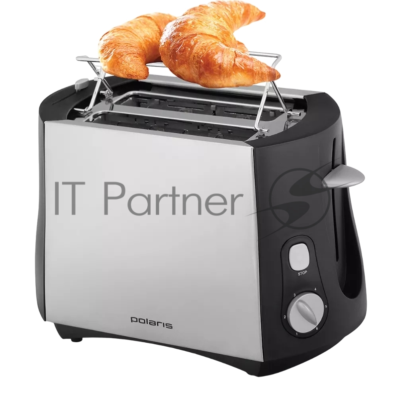 Тостер Polaris PET-0812A черный матовый
