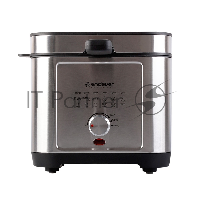 Фритюрница Endever Skyline FR-113, черный-стальной