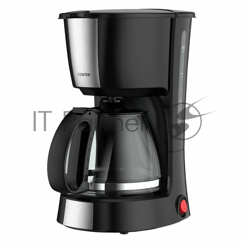 Кофеварка Centek CT-1149 (черн/сталь)