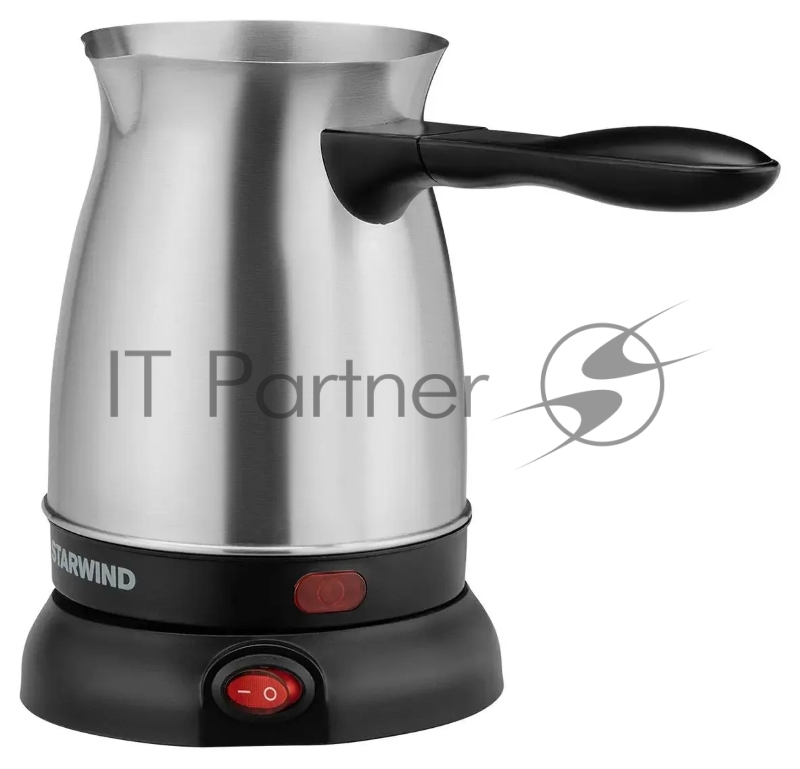 Кофеварка Электрическая турка Starwind STS6054 600Вт серебристый/черный