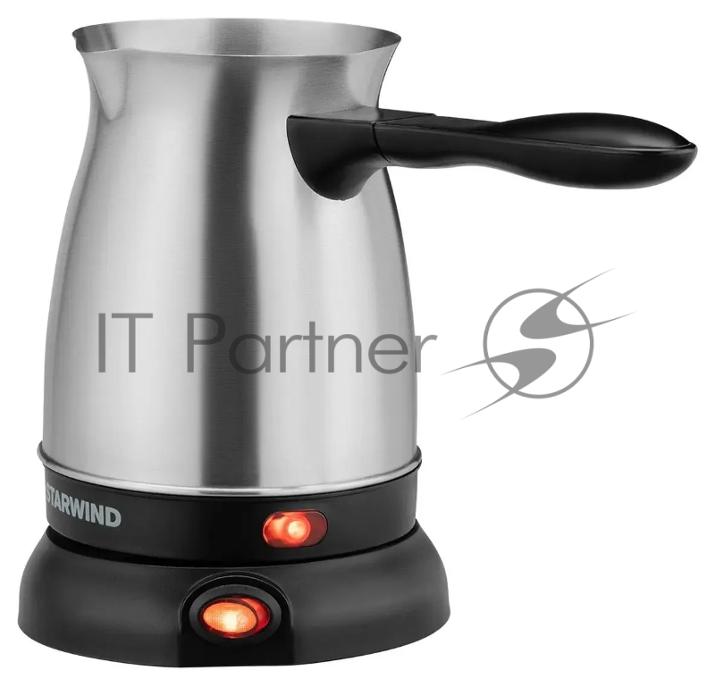 Кофеварка Электрическая турка Starwind STS6054 600Вт серебристый/черный