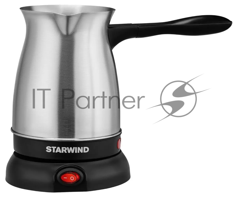 Кофеварка Электрическая турка Starwind STS6054 600Вт серебристый/черный