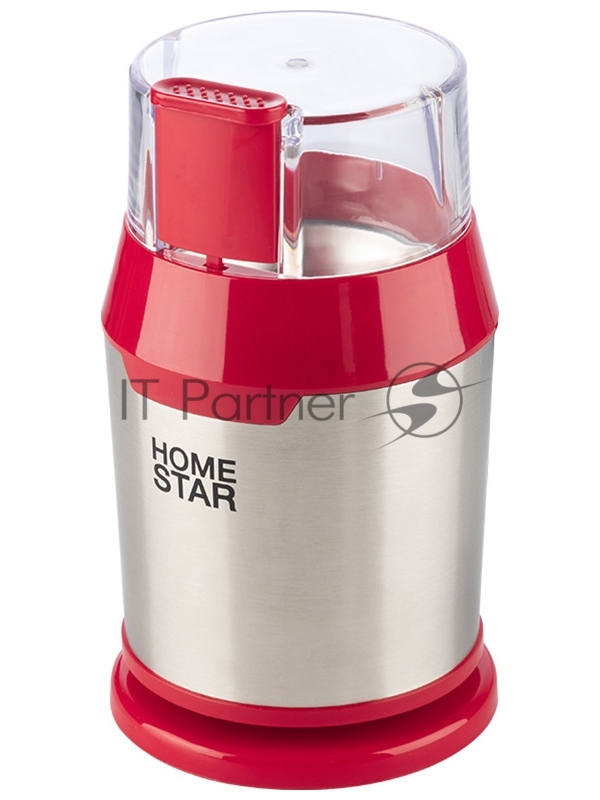 Кофемолка HOMESTAR HS-2036 цвет: красный, 200 Вт