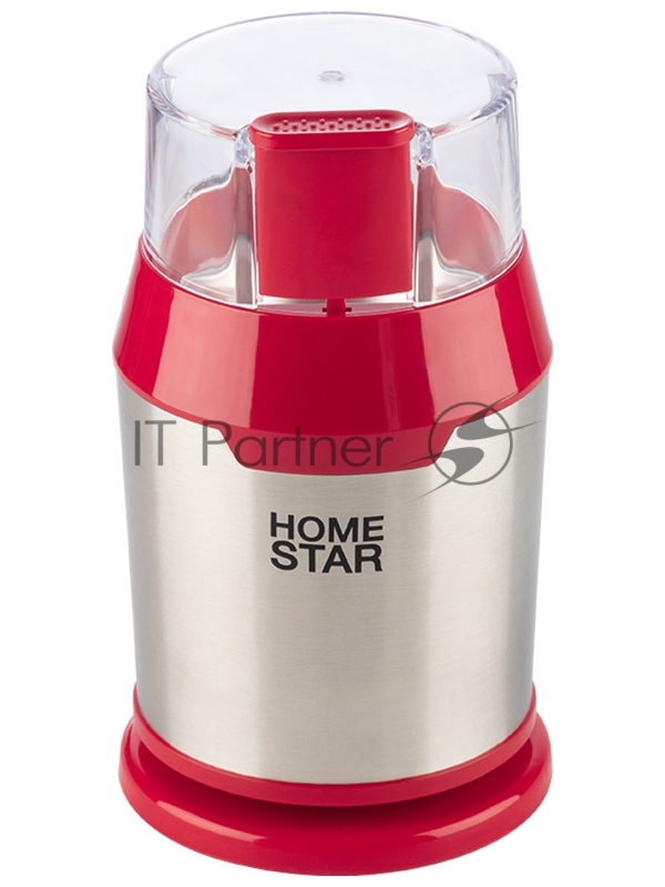Кофемолка HOMESTAR HS-2036 цвет: красный, 200 Вт